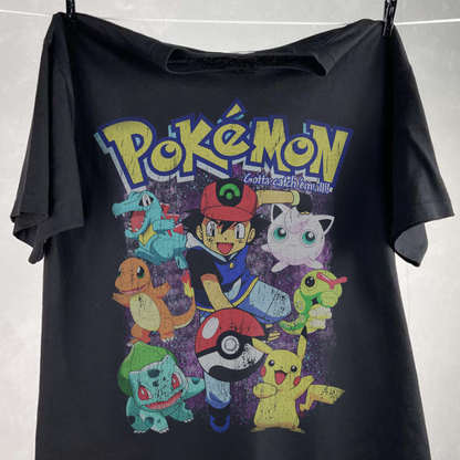 Pokemon | Black Vintage Tee