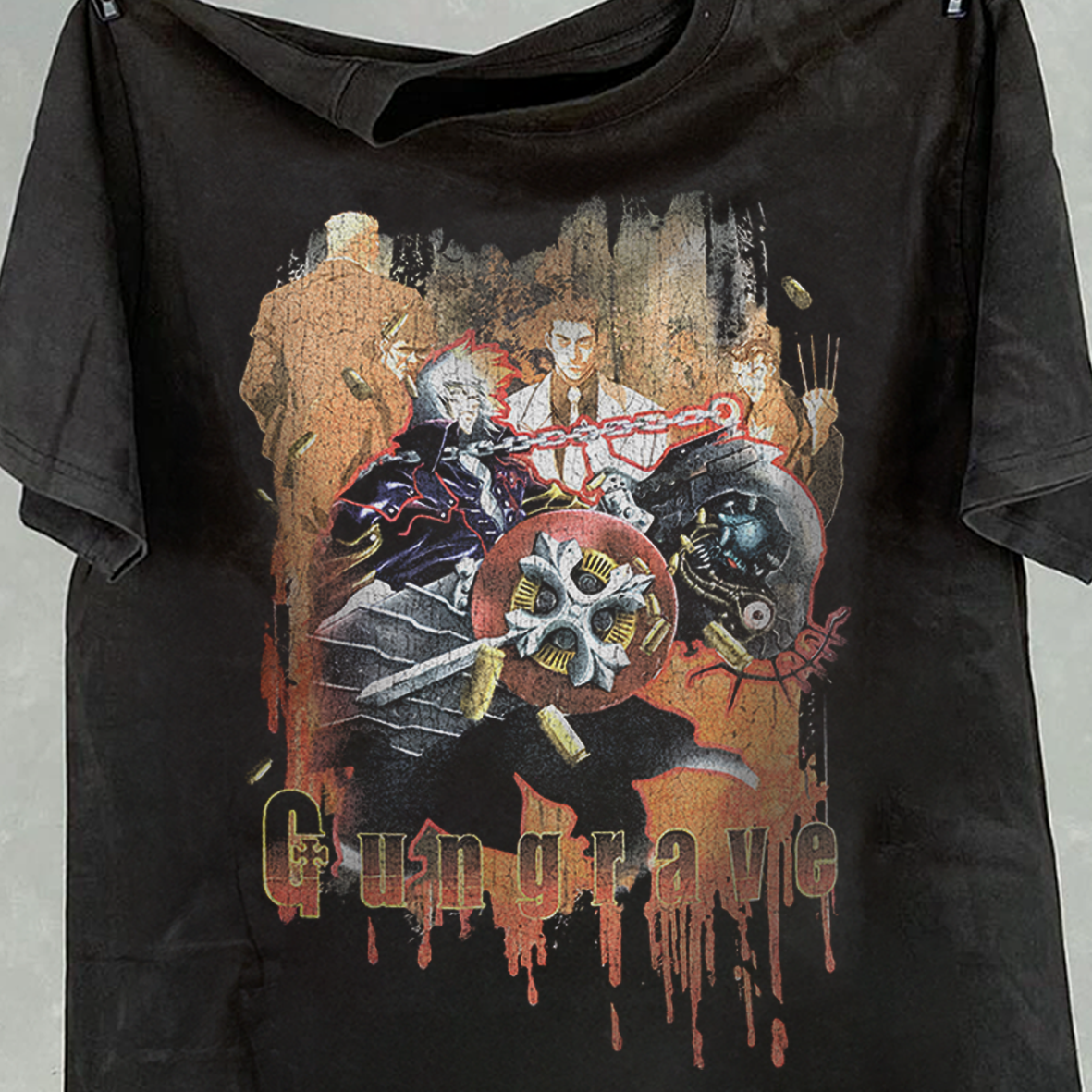 Gungrave Rare | Black Vintage Tee