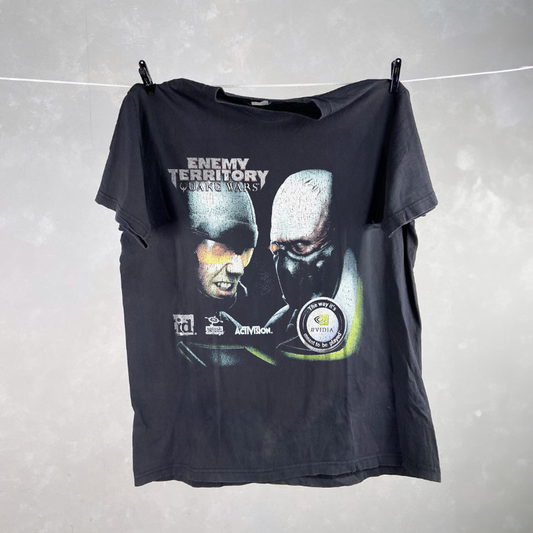 Nvidia - Etqw | Black Vintage Tee