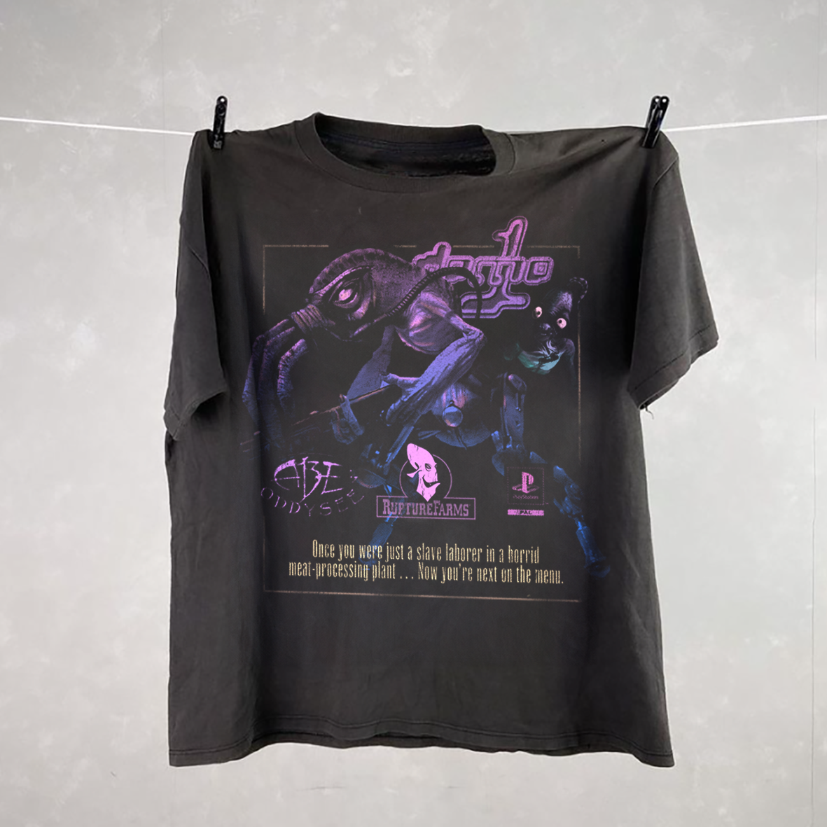 Classic '97 Oddysee | Black Vintage Tee