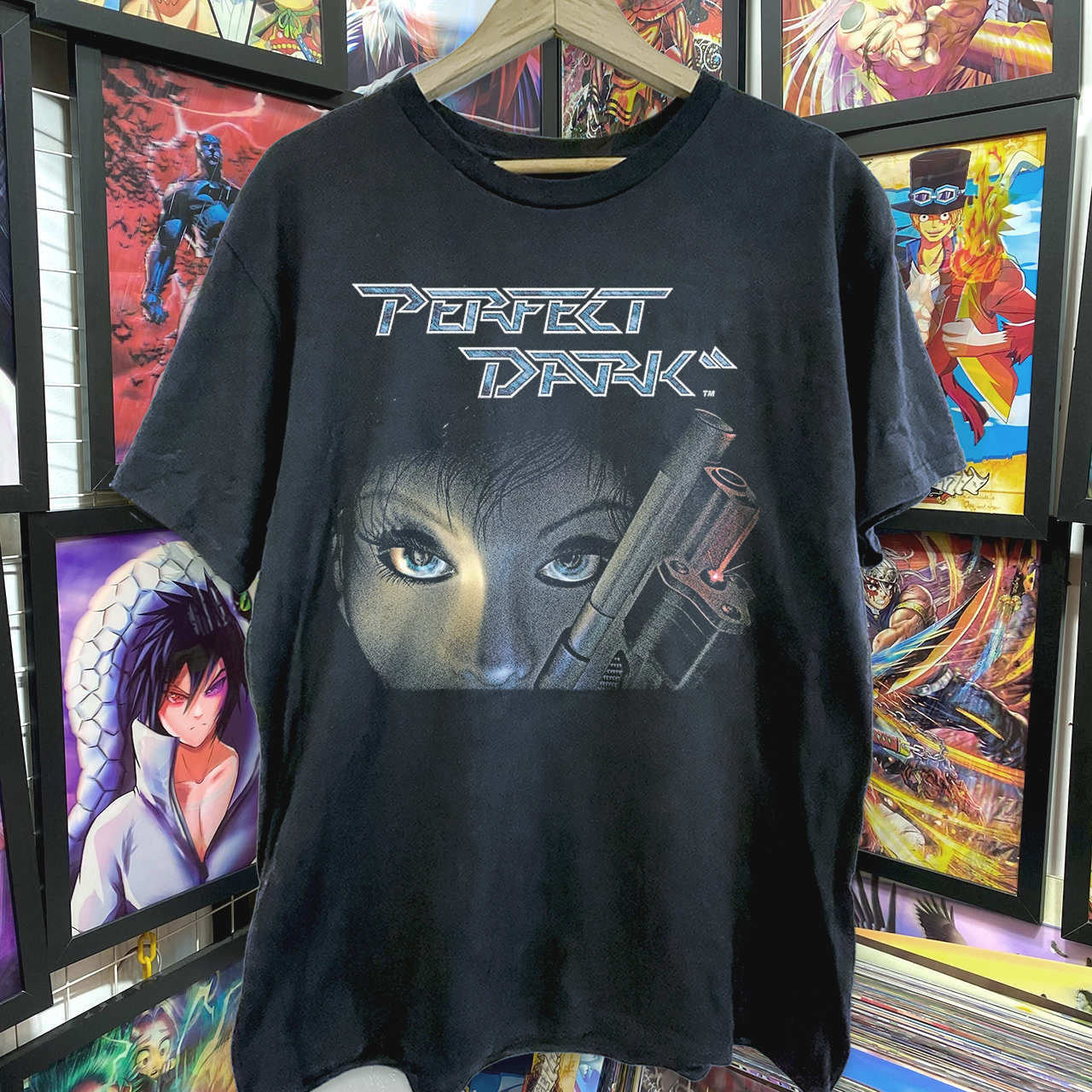 Perfect Dark | Black Vintage Tee