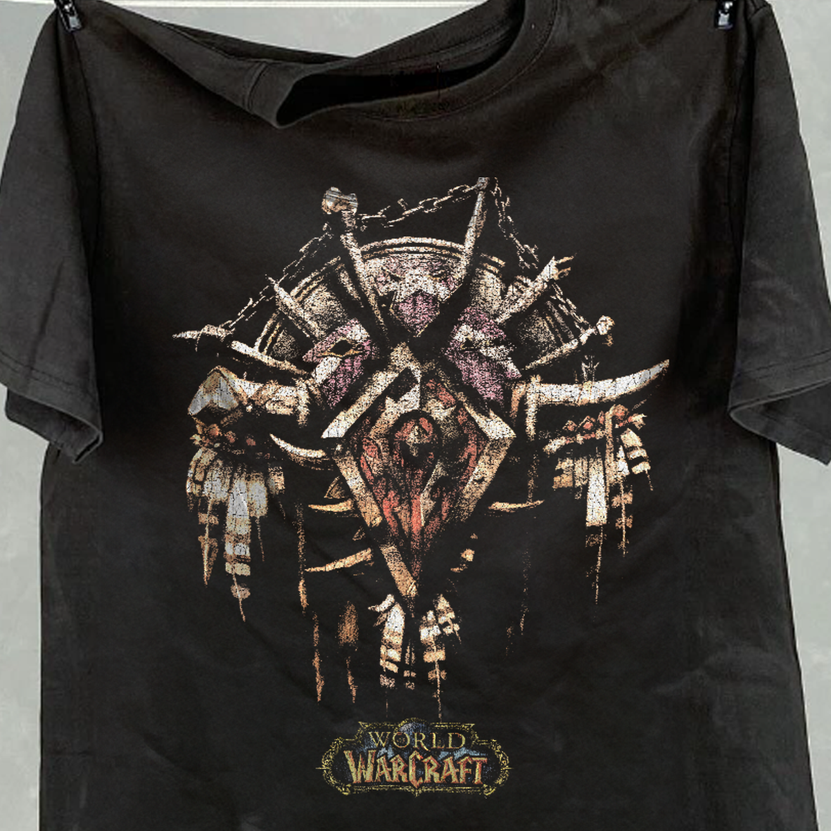 World of Warcraft | Black Vintage Tee